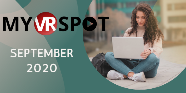 MyVRSpot's September 2020 Newsletter